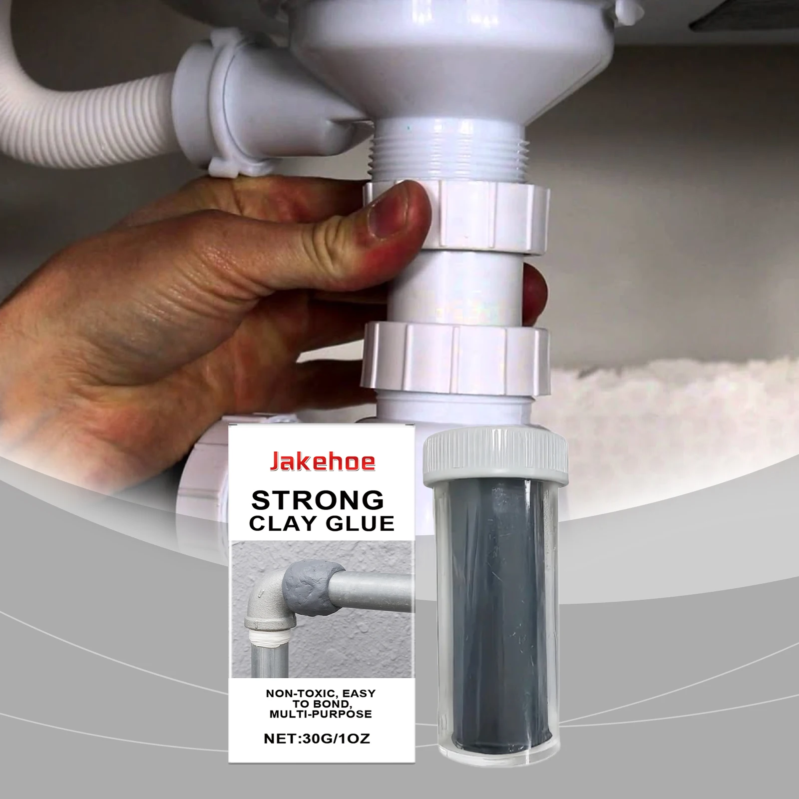 Multi-Purpose Repair Glue - Hand-Molded Adhesive Putty for Wood, Metal, Plastic & Ceramic - Waterproof & Heat-Resistant Sealant
Multi-Purpose Repair Glue - Hand-Molded Adhesive Putty for Wood, Metal, Plastic & Ceramic - Waterproof & Heat-Resistant Sealant