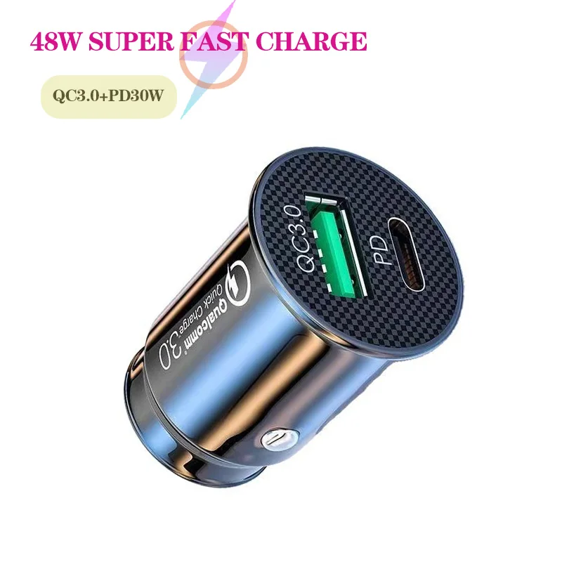 Car Cigarette Lighter Charger with Ambient Light 48W PD12WPD20WPD30W/QC3.0 Super Fast Charge Dual Ports Super Fast Charging
Car Cigarette Lighter Charger with Ambient Light 48W PD12WPD20WPD30W/QC3.0 Super Fast Charge Dual Ports Super Fast Charging