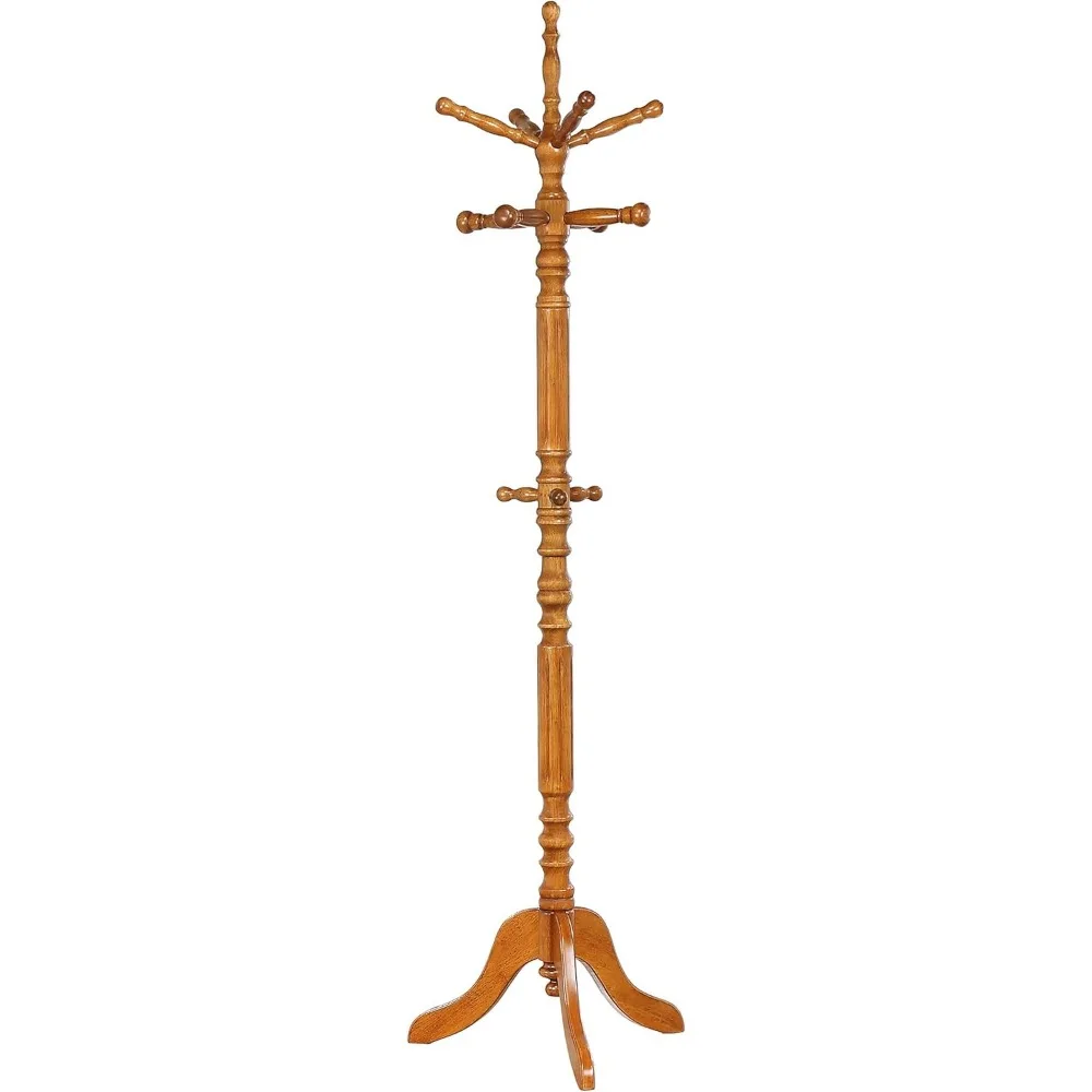 Coaster Home Furnishings Entryway 11-Hook Freestanding Coat Rack Hat Hanger Sturdy Wooden Hall Tree Clothing Stand
Coaster Home Furnishings Entryway 11-Hook Freestanding Coat Rack Hat Hanger Sturdy Wooden Hall Tree Clothing Stand