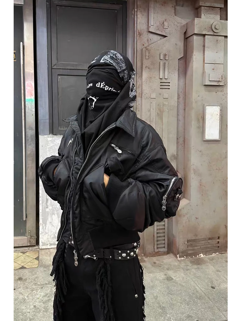 Куртка-бомбер THUG CLUB Star Moon Rivet Metal Bule Heavyweight из хлопка, утепленная, молодежная, повседневная, теплая, свободного кроя
Куртка-бомбер THUG CLUB Star Moon Rivet Metal Bule Heavyweight из хлопка, утепленная, молодежная, повседневная, теплая, свободного кроя