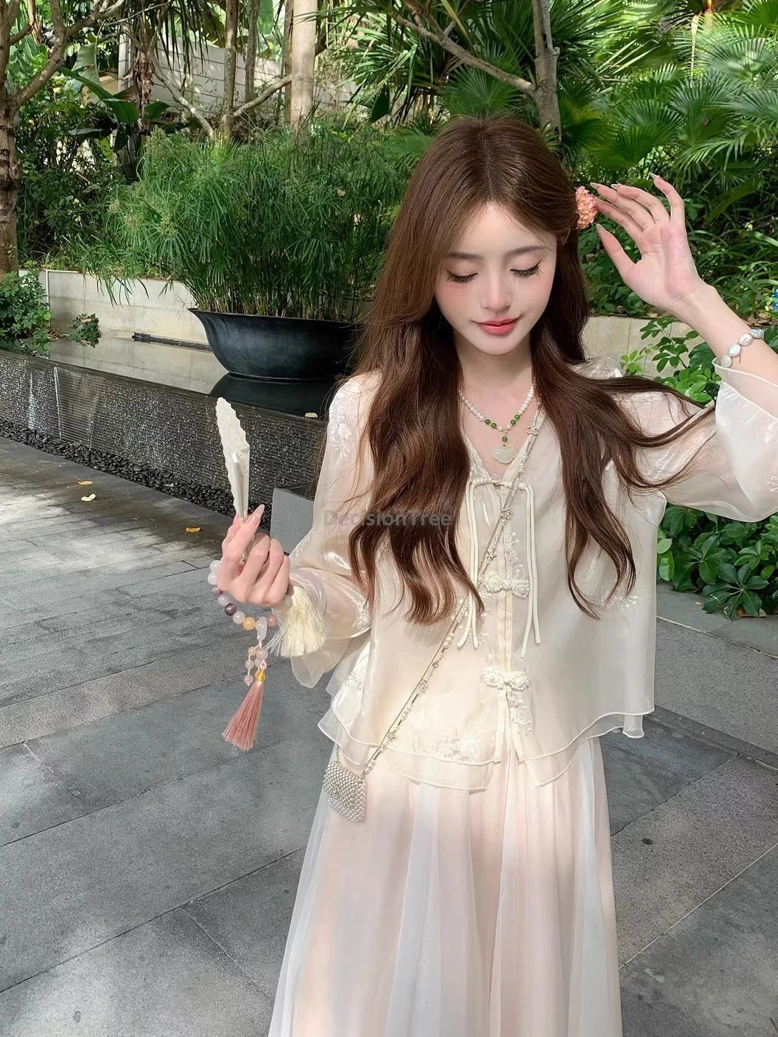 2025 elegant temperament lady daily chinese clothing set gentle sweet trendy advanced sense suit classical fairy zen garment
2025 elegant temperament lady daily chinese clothing set gentle sweet trendy advanced sense suit classical fairy zen garment