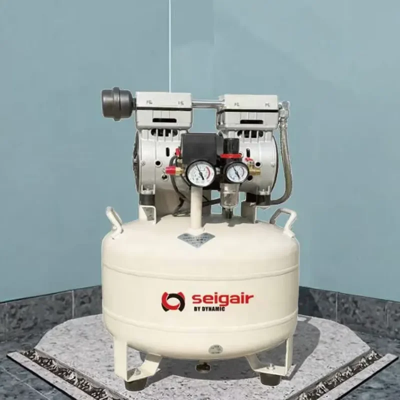 Industrial 1HP 40L Oil-Free Portable Small Silent Air Compressor Air Cooled with Piston Pump Motor Core Components
Industrial 1HP 40L Oil-Free Portable Small Silent Air Compressor Air Cooled with Piston Pump Motor Core Components
