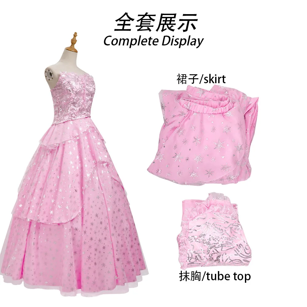 Pink Starry Print Princess Gown | Sequined Bustier Layered Tulle Prom Dress with Star Accents
Pink Starry Print Princess Gown | Sequined Bustier Layered Tulle Prom Dress with Star Accents