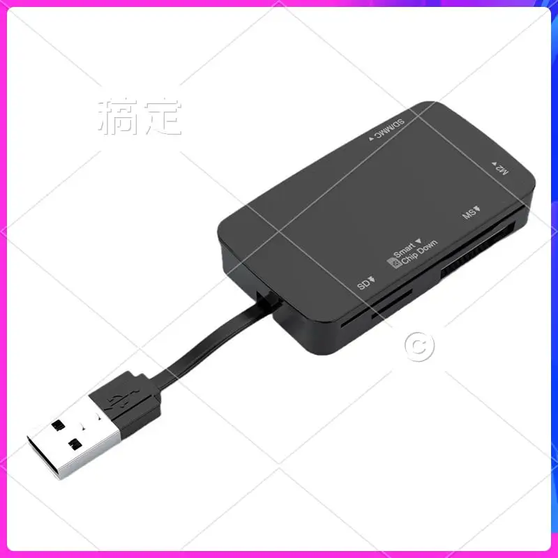 ATTT-6-In-1 Устройство чтения карт памяти USB 2.0/адаптер/концентратор с быстрой передачей данных 480 Мбит/с для смарт-карт TF, MS, M2, SD/MMC
ATTT-6-In-1 Устройство чтения карт памяти USB 2.0/адаптер/концентратор с быстрой передачей данных 480 Мбит/с для смарт-карт TF, MS, M2, SD/MMC