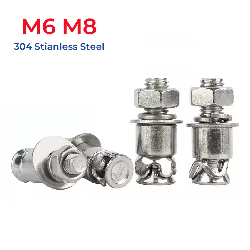 M6 M8 304 Stainless Steel Hammer Drive Anchor Bolt Expansion Nail Marble Ceramic Curtain Wall Accessory Bolts
M6 M8 304 Stainless Steel Hammer Drive Anchor Bolt Expansion Nail Marble Ceramic Curtain Wall Accessory Bolts