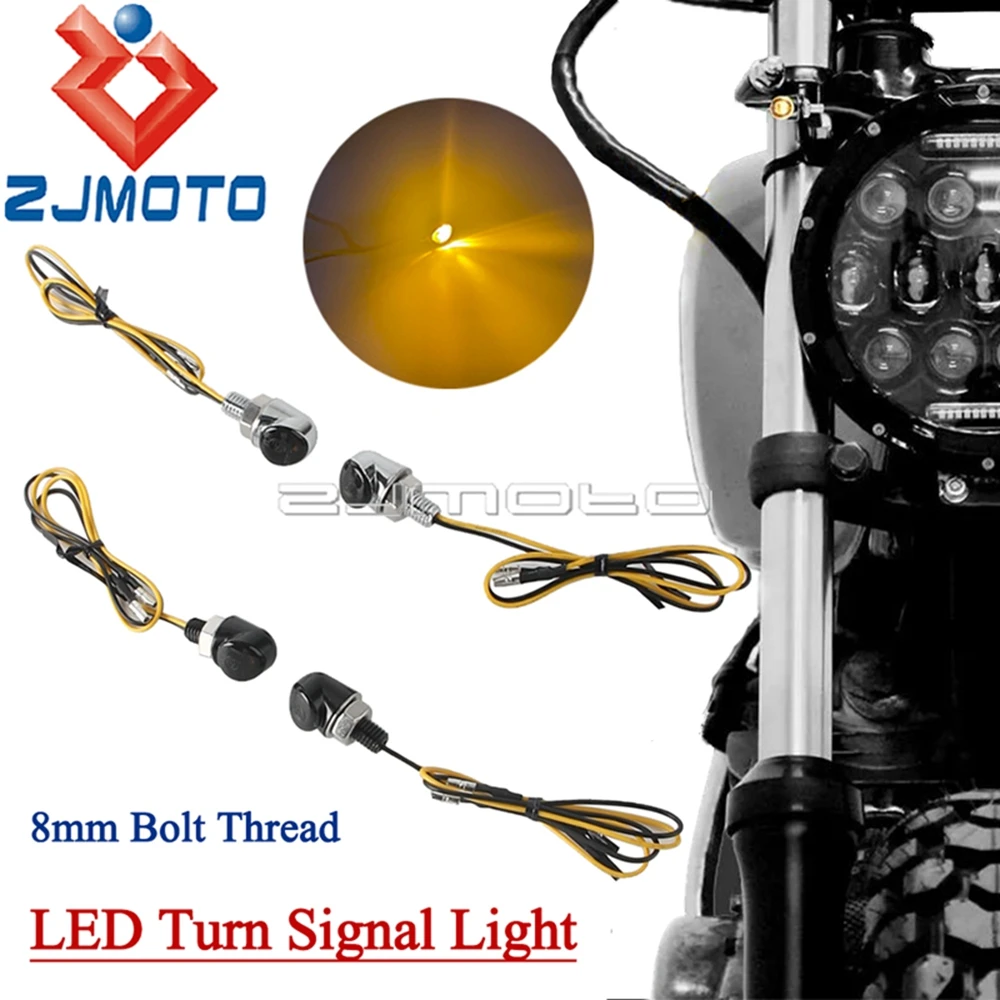 Motorcycle LED Turn Signals Amber Flasher Front Rear Turn Direction Blinker Universal For Honda CG125 Hyosung Aprilia Dirt Bike
Motorcycle LED Turn Signals Amber Flasher Front Rear Turn Direction Blinker Universal For Honda CG125 Hyosung Aprilia Dirt Bike