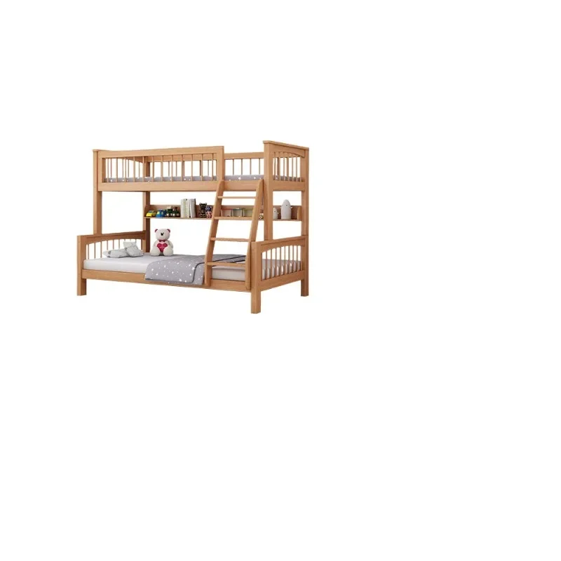 Red oak upper and lower beds Solid wood two-layer high and low beds Mother and child beds
Red oak upper and lower beds Solid wood two-layer high and low beds Mother and child beds