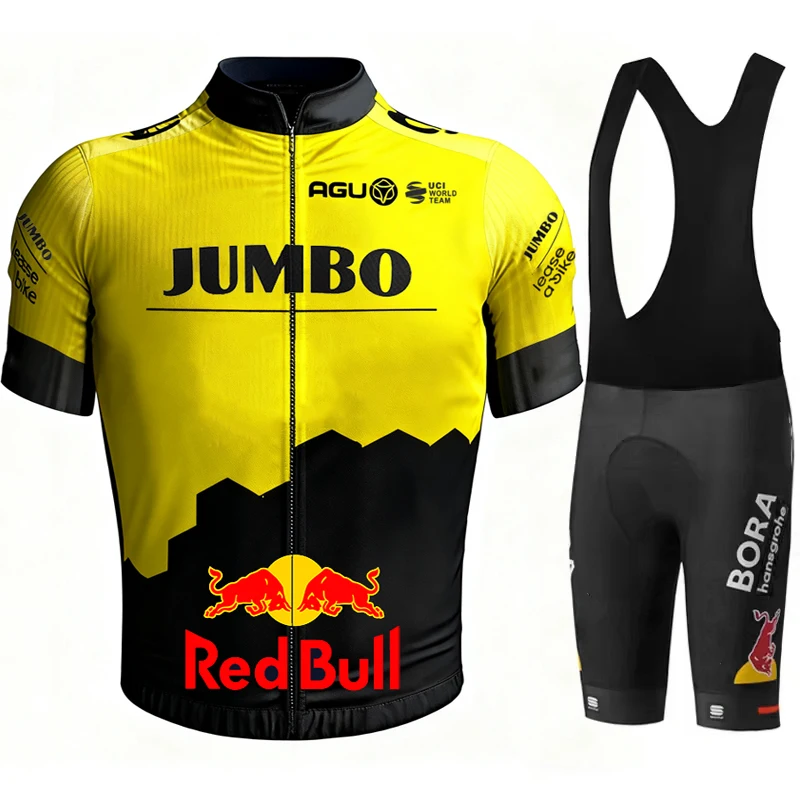 Sports Set Short Sets Red Bull Cycling Wear Clothing Man Uniform Jersey Men Laser Cut Mens Clothes Professional Shirt Pants Bib
Sports Set Short Sets Red Bull Cycling Wear Clothing Man Uniform Jersey Men Laser Cut Mens Clothes Professional Shirt Pants Bib
