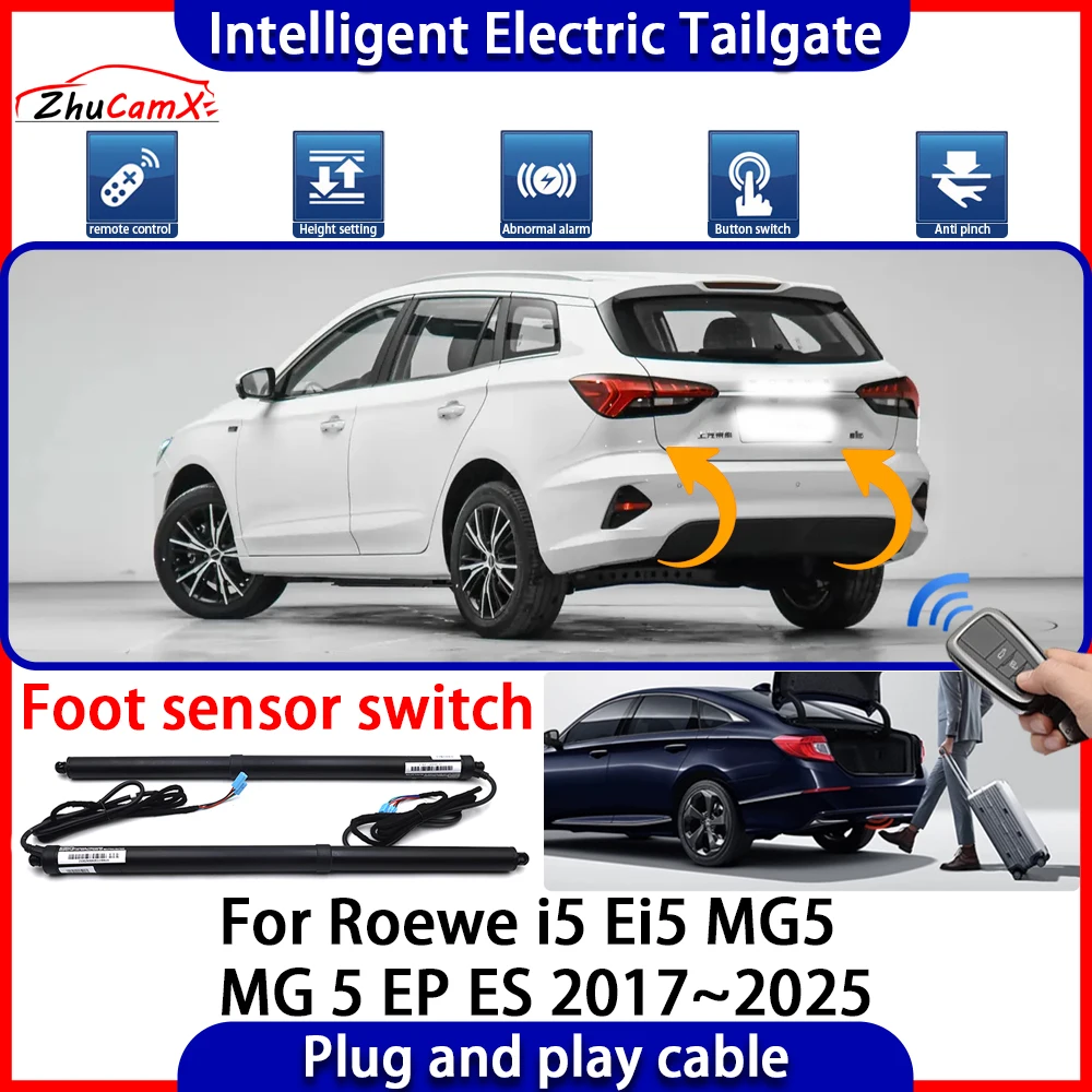 Car Automatic Lifting kit Opening Trunk Intelligent Electric Tail Gate Lift Tailgate for Roewe i5 Ei5 MG5 MG 5 EP ES 2017~2025
Car Automatic Lifting kit Opening Trunk Intelligent Electric Tail Gate Lift Tailgate for Roewe i5 Ei5 MG5 MG 5 EP ES 2017~2025
