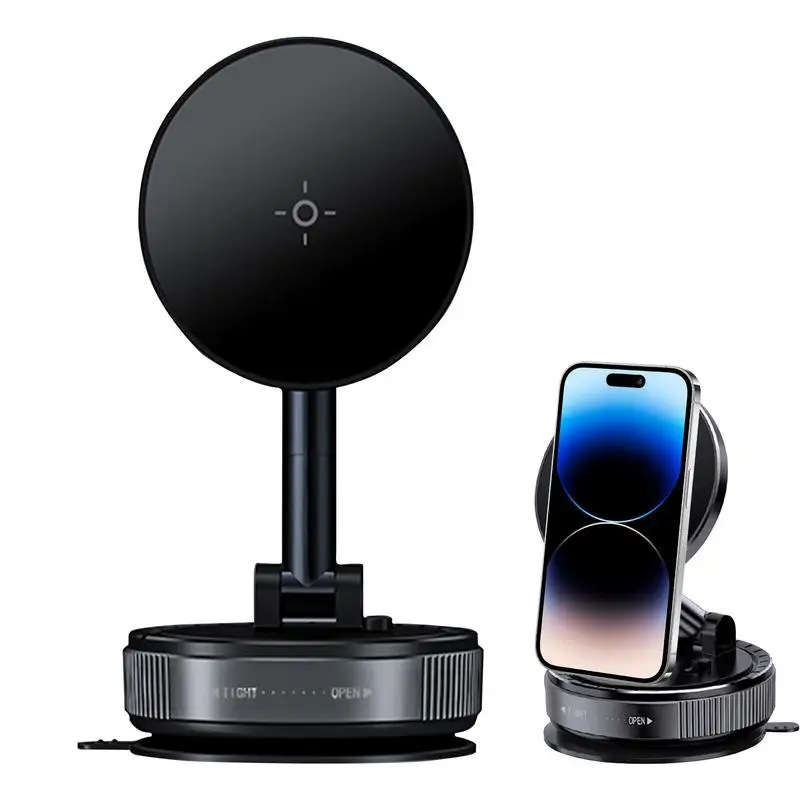 Magnetic Phone Holder Suction Cup Strong Suction Cup Mobile Phone Holder 360-Degree Rotating Automotive Cellphone Mount
Magnetic Phone Holder Suction Cup Strong Suction Cup Mobile Phone Holder 360-Degree Rotating Automotive Cellphone Mount