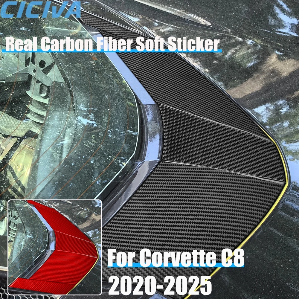 Real Carbon Fiber Car Accessories Front Hood Panel Cover Soft Sticker For Chevrolet Corvette C8 2020 2021 2022 2023 2024 2025
Real Carbon Fiber Car Accessories Front Hood Panel Cover Soft Sticker For Chevrolet Corvette C8 2020 2021 2022 2023 2024 2025