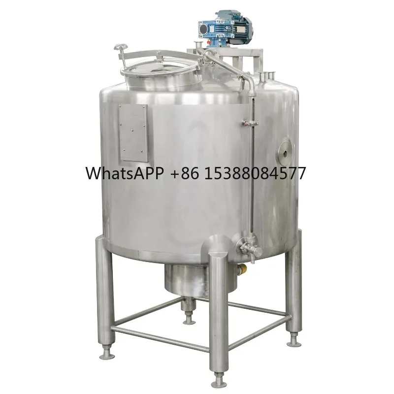 Hot Sell Fermented Milk Tank 500l-5000l Capacity Wine Fermenter 
Hot Sell Fermented Milk Tank 500l-5000l Capacity Wine Fermenter
