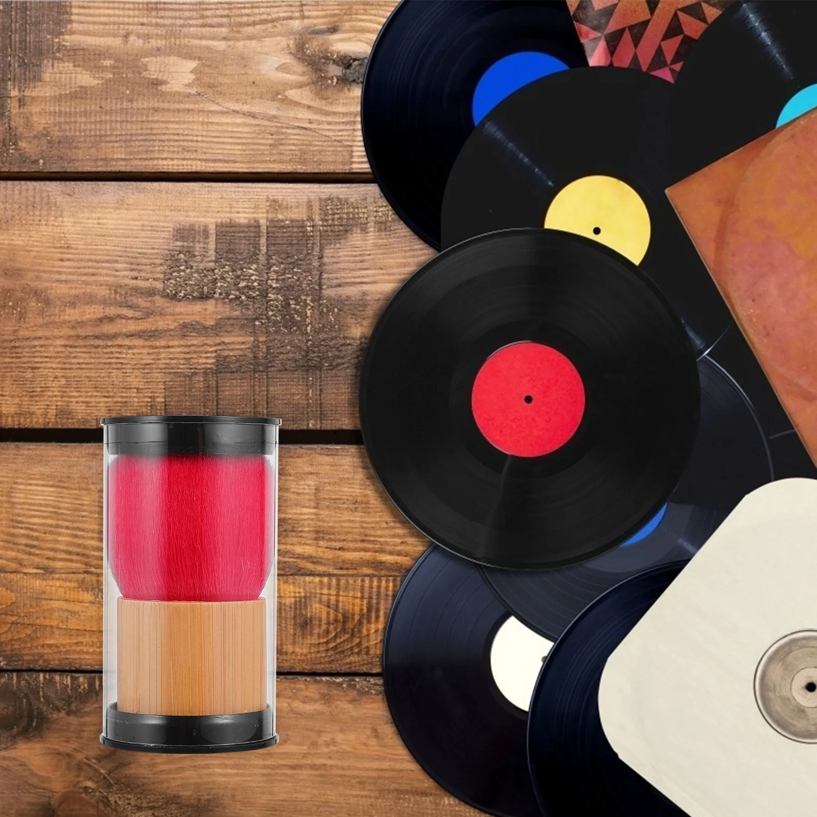 Vinyl Record Cleaning Brush Dust Remover Tool with Anti Static Fiber Bristles for Safe Scratch Free Maintenance and Optimal
Vinyl Record Cleaning Brush Dust Remover Tool with Anti Static Fiber Bristles for Safe Scratch Free Maintenance and Optimal