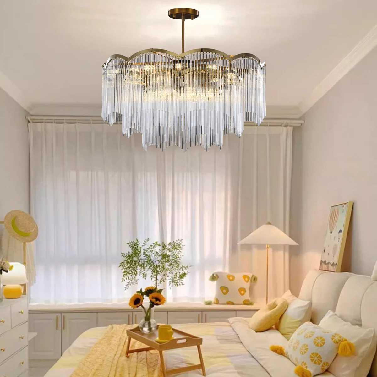 Light Luxury French Living Room Stainless Steel Pendant Lamps Net Red New Modern Simple Bedroom Restaurant Villa Room Fixture
Light Luxury French Living Room Stainless Steel Pendant Lamps Net Red New Modern Simple Bedroom Restaurant Villa Room Fixture
