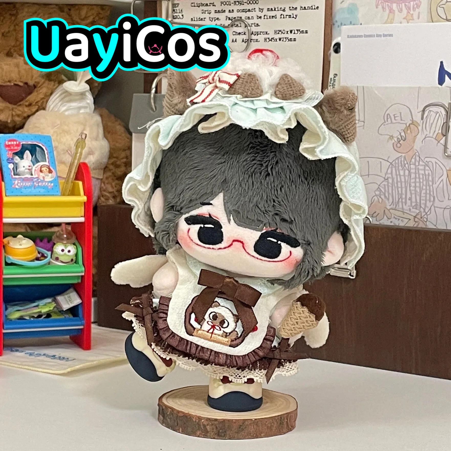 10cm Doll Clothes Sweet Cat Cake Hat Skirt Apron Bow Brooch Costume Clothing Suit Stuffed Plushies Doll Accessories Anime Toy K
10cm Doll Clothes Sweet Cat Cake Hat Skirt Apron Bow Brooch Costume Clothing Suit Stuffed Plushies Doll Accessories Anime Toy K