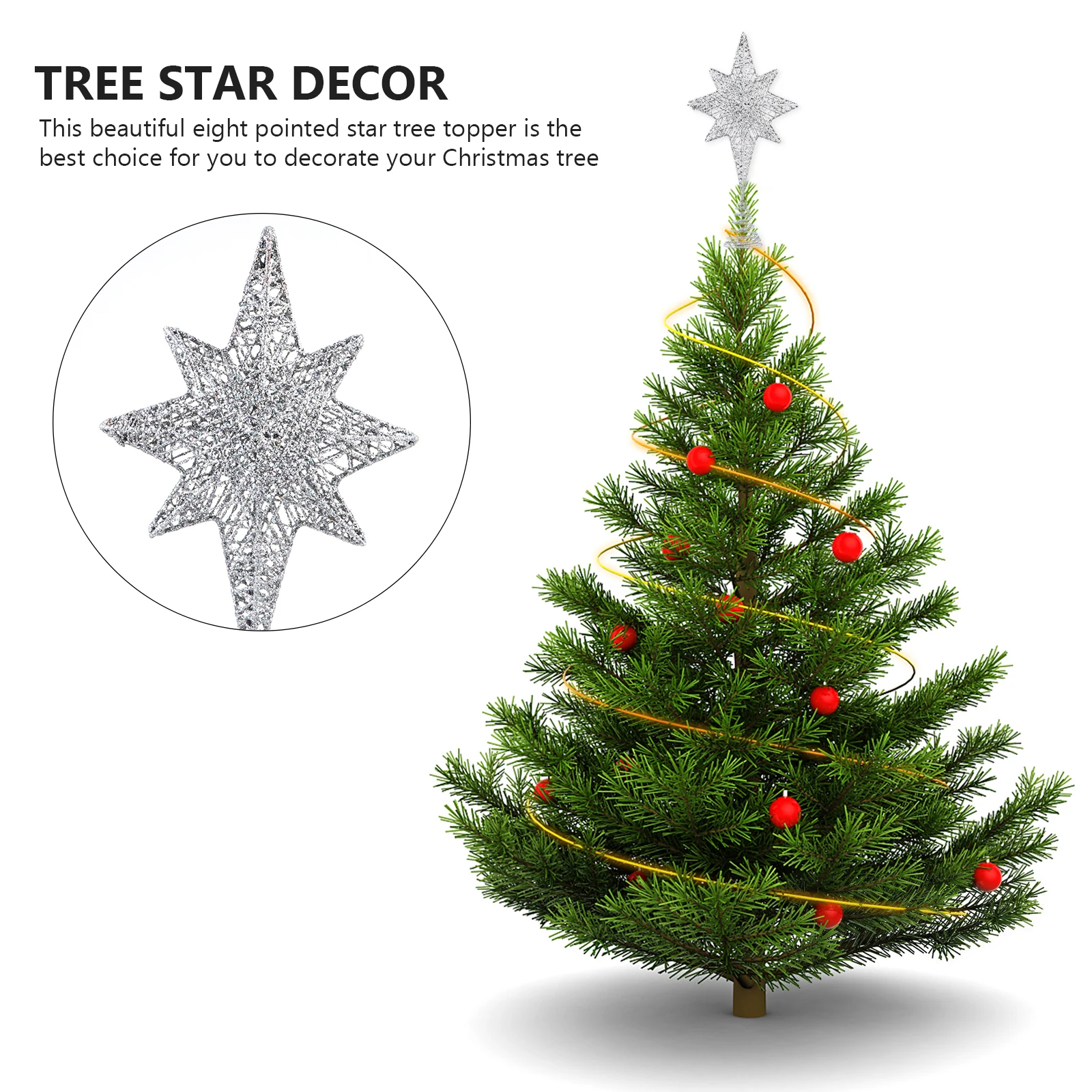 Christmas Tree Top nament Iron Decor Tabletop Festival Treetop Party Xmas Home Star Tree Topper Christmas Star Decor
Christmas Tree Top nament Iron Decor Tabletop Festival Treetop Party Xmas Home Star Tree Topper Christmas Star Decor
