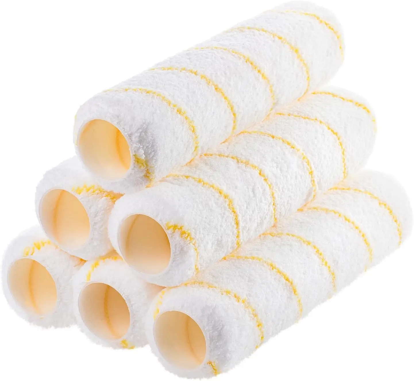 9 Inch Paint Roller Covers 6 Pack - Microfiber Roller Covers for Smooth Finish on Walls and Ceilings
9 Inch Paint Roller Covers 6 Pack - Microfiber Roller Covers for Smooth Finish on Walls and Ceilings