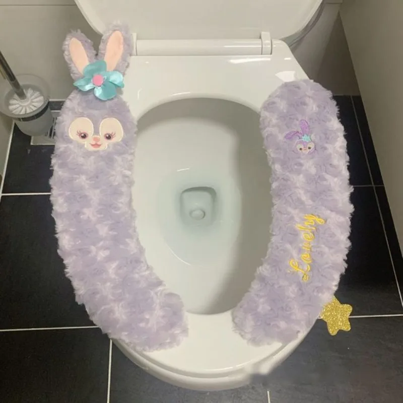 Disney 2024 new winter cartoon cute Stellalou plush toilet seat home bathroom fashion kawaii comfortable soft anti-cold
Disney 2024 new winter cartoon cute Stellalou plush toilet seat home bathroom fashion kawaii comfortable soft anti-cold