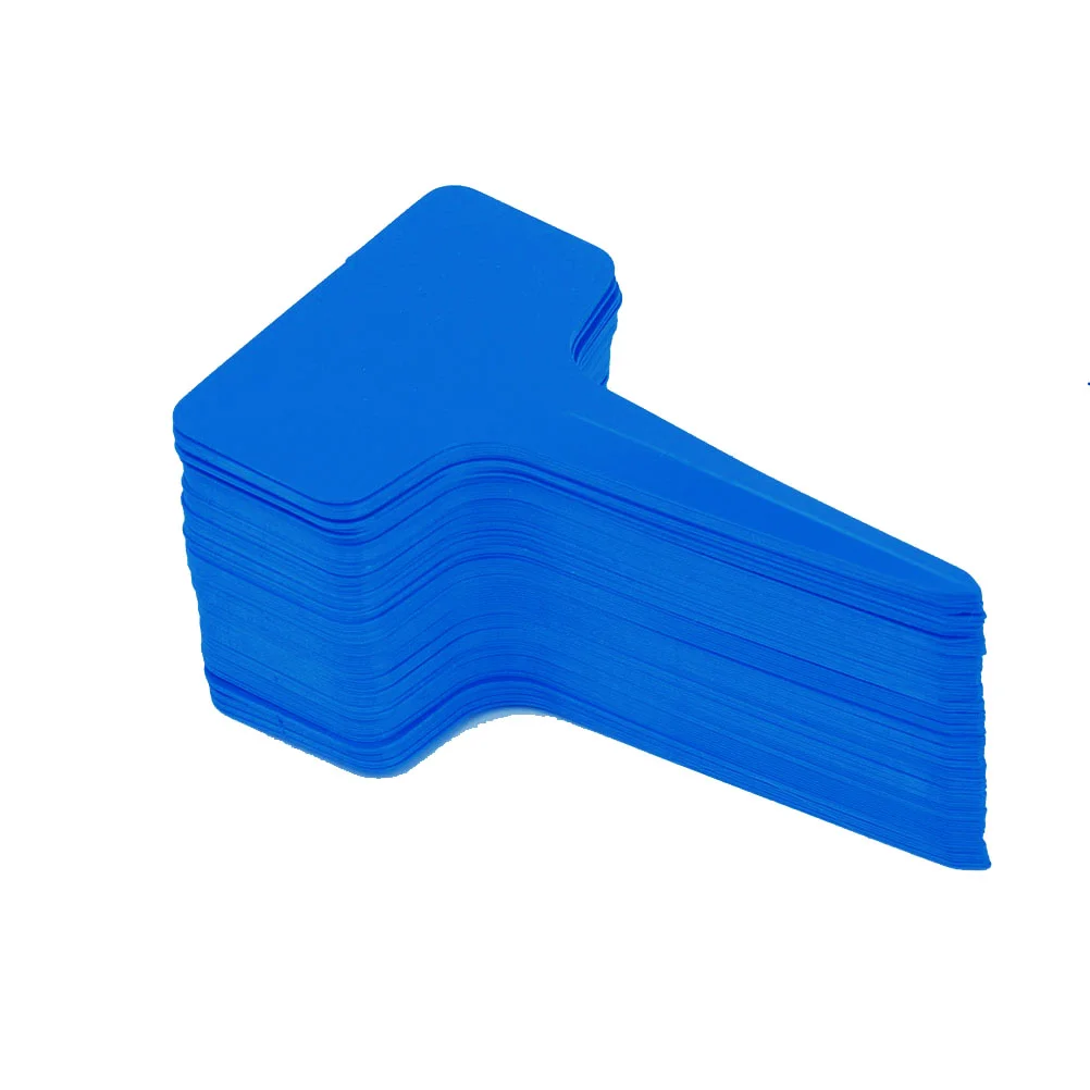 100pcs 10*6cm Plastic Plant T-type Tags Markers Nursery Garden Labels (Blue)
100pcs 10*6cm Plastic Plant T-type Tags Markers Nursery Garden Labels (Blue)