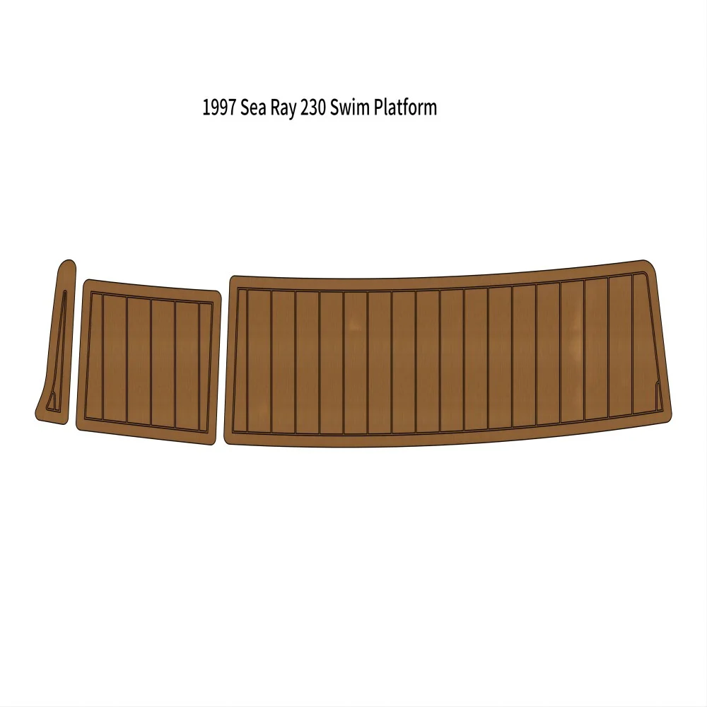 1997 Sea Ray 230 Swim Platform Pad Boat EVA Foam Faux Teak Deck Floor Mat
1997 Sea Ray 230 Swim Platform Pad Boat EVA Foam Faux Teak Deck Floor Mat