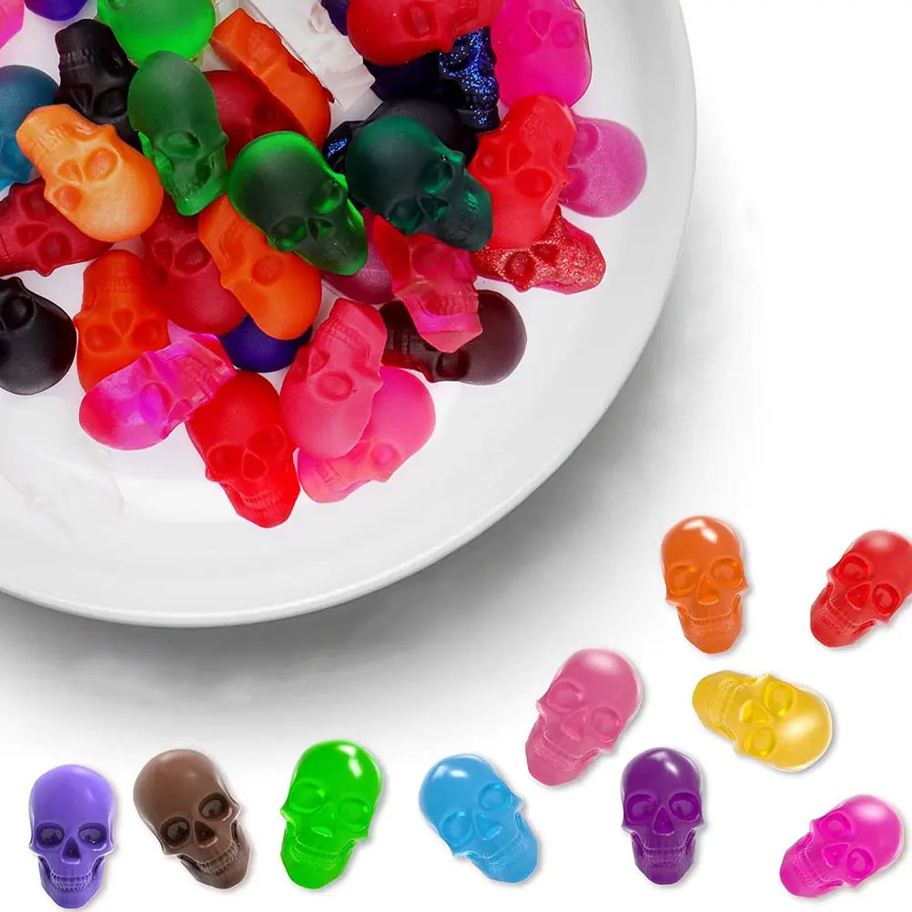 1 Set Halloween Skull Silicone Baking Mold For Cake Cookie Chocolate Diy Dessert Decor Reusable Non-Stick Flexible Fondant Tool
1 Set Halloween Skull Silicone Baking Mold For Cake Cookie Chocolate Diy Dessert Decor Reusable Non-Stick Flexible Fondant Tool