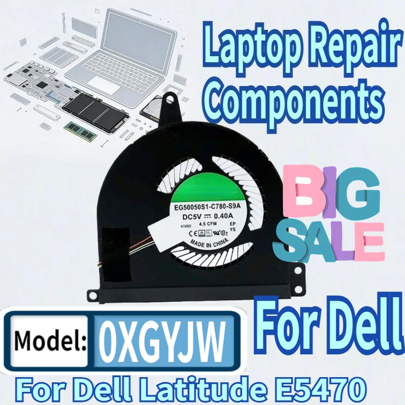 Laptop Heatsink For Dell Latitude E5470 Cooling Fan 0XGYJW XGYJW DD28000GLSL
Laptop Heatsink For Dell Latitude E5470 Cooling Fan 0XGYJW XGYJW DD28000GLSL