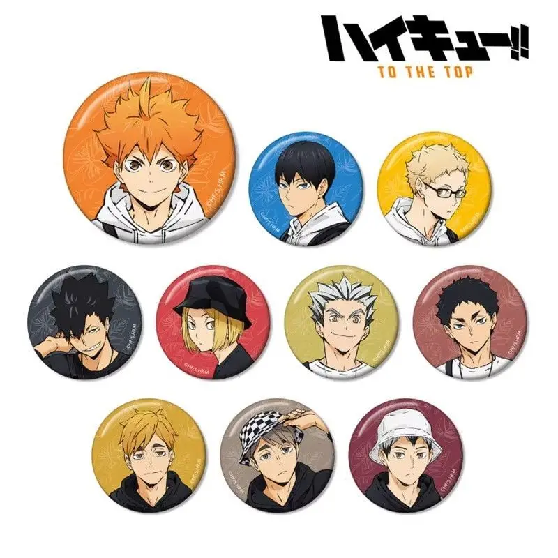 10 шт. набор Kawaii Haikyuu значок Хината Шойо аниме мультфильм милая студенческая сумка аксессуар периферийные товары кулон украшение подарок
10 шт. набор Kawaii Haikyuu значок Хината Шойо аниме мультфильм милая студенческая сумка аксессуар периферийные товары кулон украшение подарок