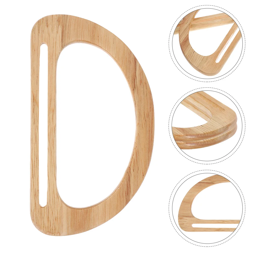 4Pcs Wooden Purse Handle Handmade D Shape Bag Handle Replacement for Tote Clutch Crochet Bags Craft DIY Projects Beige 17Cm
4Pcs Wooden Purse Handle Handmade D Shape Bag Handle Replacement for Tote Clutch Crochet Bags Craft DIY Projects Beige 17Cm