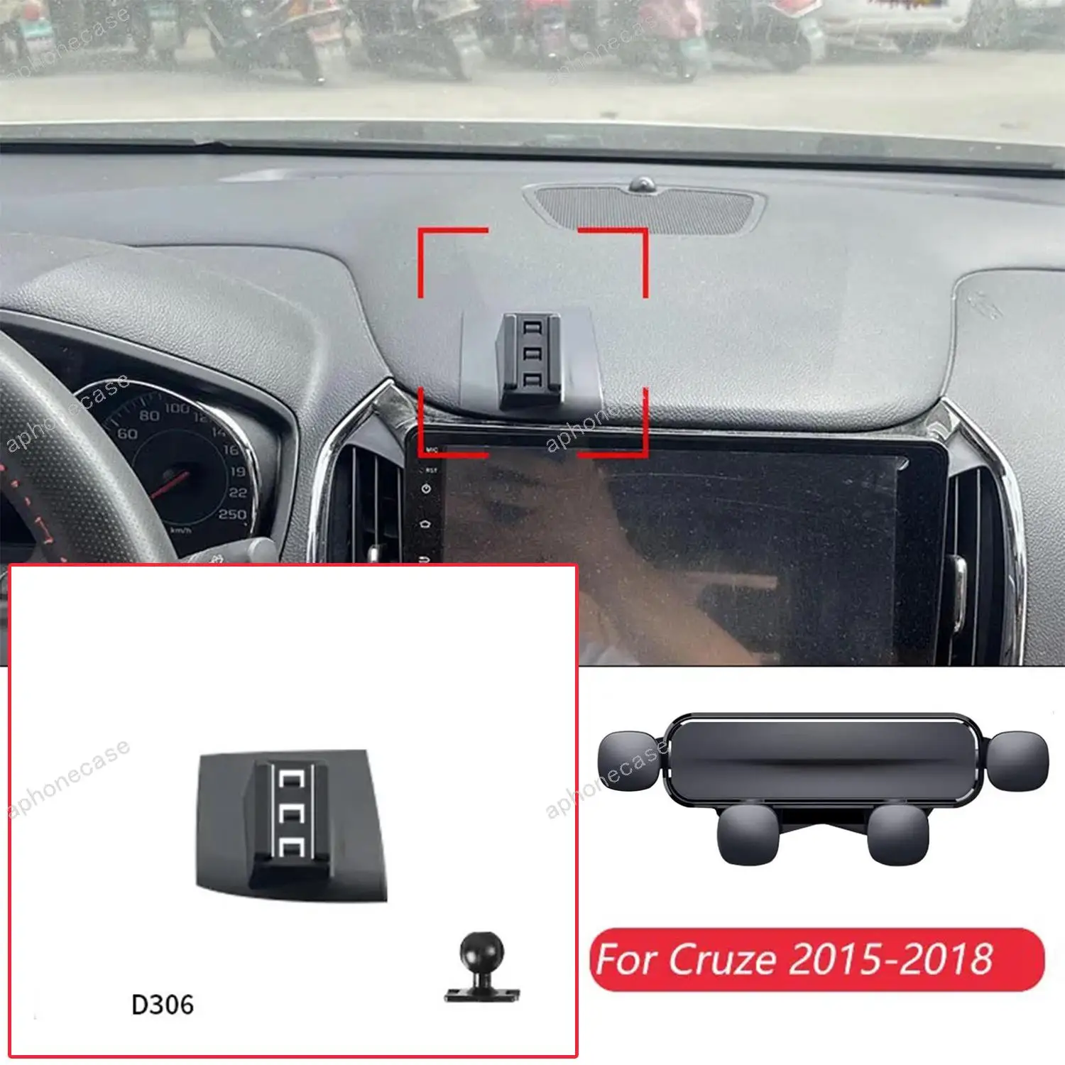 Car Phone Holder Base Special Mounts For Chevrolet Cruze 2015-2018 Fixed Air Outlet Bracket Base Accessories Ball Head 17mm
Car Phone Holder Base Special Mounts For Chevrolet Cruze 2015-2018 Fixed Air Outlet Bracket Base Accessories Ball Head 17mm
