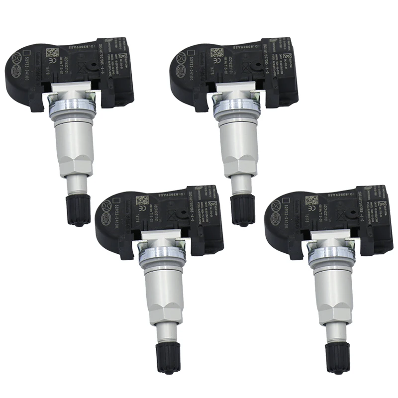 4Pcs Tire Pressure Monitor Sensor TPMS 433Mhz Fit for Hyundai Kia NIRO Optima Sportage Sorento
4Pcs Tire Pressure Monitor Sensor TPMS 433Mhz Fit for Hyundai Kia NIRO Optima Sportage Sorento