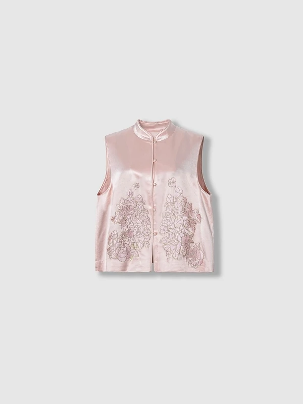 plus Size Women's Embroidered Acetate Vest Spring Initial Nine Heavy Work Million Needle Chinese Style Summer Fashion plus Size
plus Size Women's Embroidered Acetate Vest Spring Initial Nine Heavy Work Million Needle Chinese Style Summer Fashion plus Size