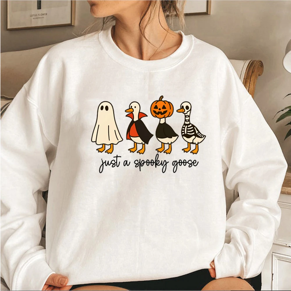 Just A Spooky Goose Halloween Sweatshirt Funny Halloween Goose Hoodie Long Sleeve Unisex Sweatshirts Cute Horror Graphic Hoodies
Just A Spooky Goose Halloween Sweatshirt Funny Halloween Goose Hoodie Long Sleeve Unisex Sweatshirts Cute Horror Graphic Hoodies
