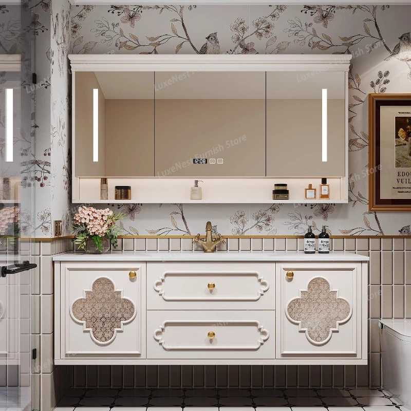 Toilet Vanity Bathroom Cabinet Buffet Partitions Bedroom Narrow Modern Jewelry Cupboard Skincare Makeup Gabinete Salon Furniture
Toilet Vanity Bathroom Cabinet Buffet Partitions Bedroom Narrow Modern Jewelry Cupboard Skincare Makeup Gabinete Salon Furniture