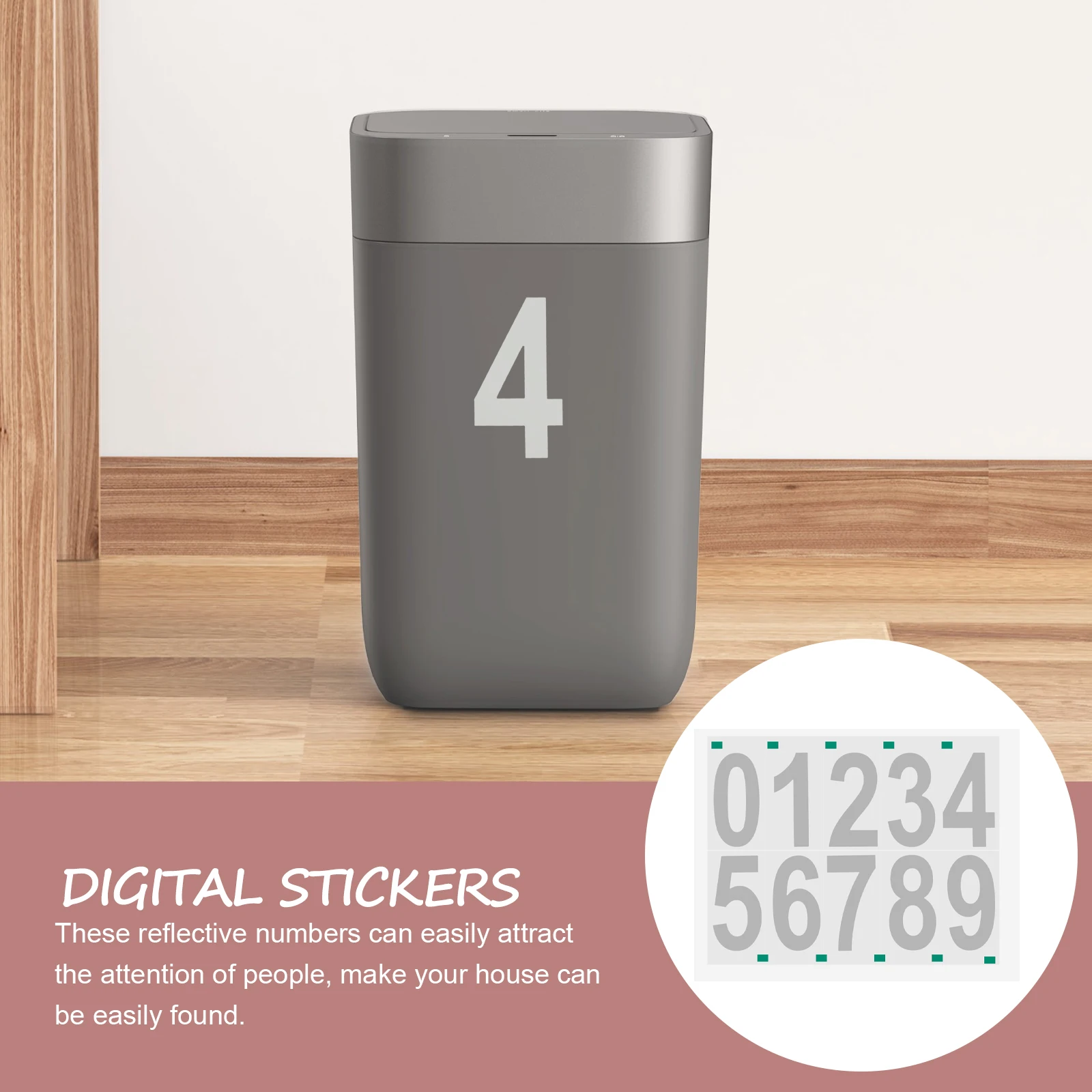 5 Sheets Stickers Wheel Recycling Bin Garbage Can Number Outdoor Travel Vinyl Decals
5 Sheets Stickers Wheel Recycling Bin Garbage Can Number Outdoor Travel Vinyl Decals