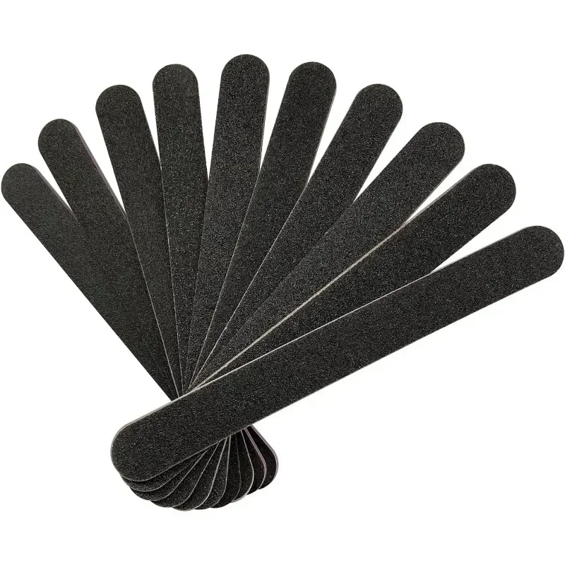 10 PCS Professional Double Sided 100/180 Grit Nail Files Emery Board Black Manicure Pedicure Tool and Nail Buffering Files
10 PCS Professional Double Sided 100/180 Grit Nail Files Emery Board Black Manicure Pedicure Tool and Nail Buffering Files