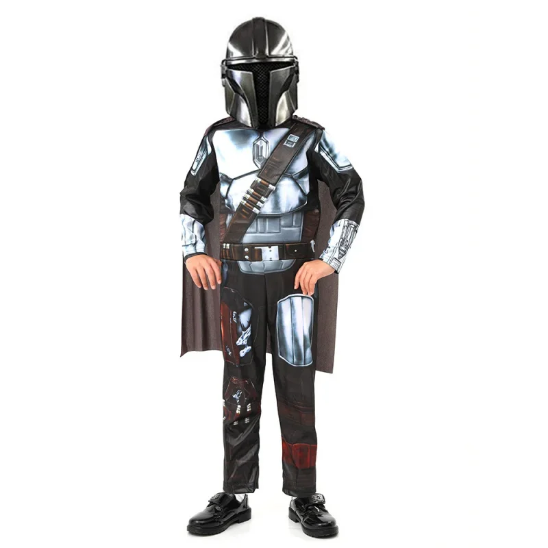 2026Boys Classic Movie Mask Costume Printed Cartoon Warrior Armor Bodysuit Kids
2026Boys Classic Movie Mask Costume Printed Cartoon Warrior Armor Bodysuit Kids