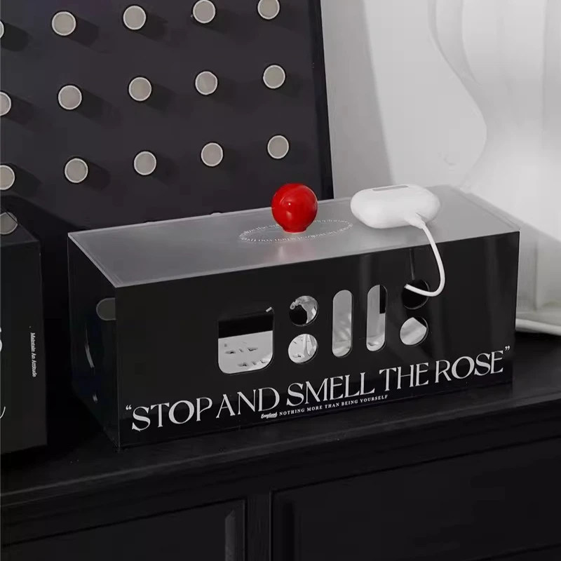 Акриловый органайзер для удлинителя, настольная крышка для прокладки кабелей с пылезащитным декоративным устройством для шнура для офисных контейнеров для хранения
Акриловый органайзер для удлинителя, настольная крышка для прокладки кабелей с пылезащитным декоративным устройством для шнура для офисных контейнеров для хранения