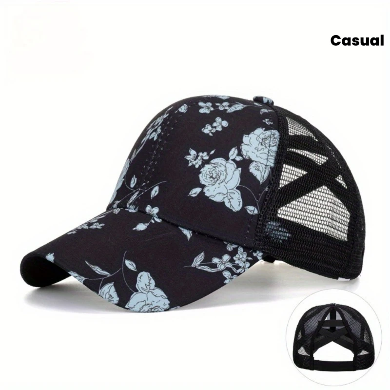 Black Cross Pattern Printed Print Baseball Cap Outdoor Duckbill Hat Casual Vacation Sun Hat Mesh Sun Shade Hat UV Protection
Black Cross Pattern Printed Print Baseball Cap Outdoor Duckbill Hat Casual Vacation Sun Hat Mesh Sun Shade Hat UV Protection