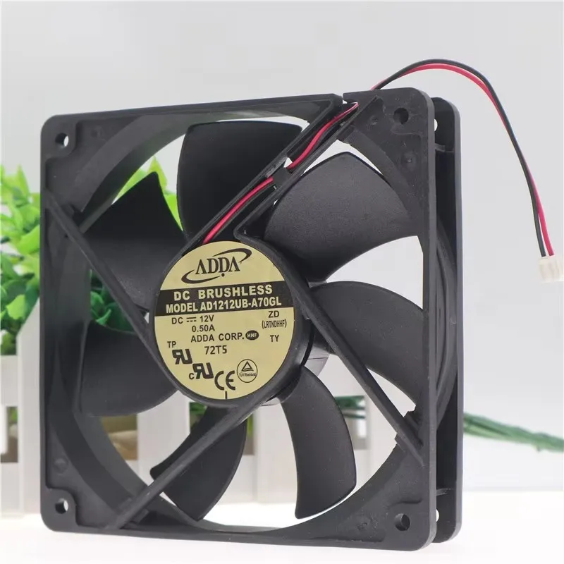 Оригинальный AD1212UB-A70GL 12 В 0,50 А 12 см 120*120*25 мм блок питания для сценического освещения, охлаждающий вентилятор
Оригинальный AD1212UB-A70GL 12 В 0,50 А 12 см 120*120*25 мм блок питания для сценического освещения, охлаждающий вентилятор