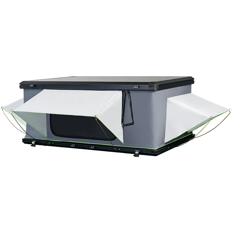 Aluminum alloy hard top camping special four-corner straight support roof tent
Aluminum alloy hard top camping special four-corner straight support roof tent