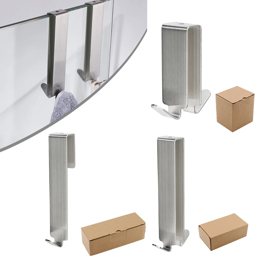 Bathroom 304 Stainless Steel Punch-free Hook Glass Screen Towel Hook Bathroom 304 Stainless Steel Punch-free Hook Glass Screen T
Bathroom 304 Stainless Steel Punch-free Hook Glass Screen Towel Hook Bathroom 304 Stainless Steel Punch-free Hook Glass Screen T