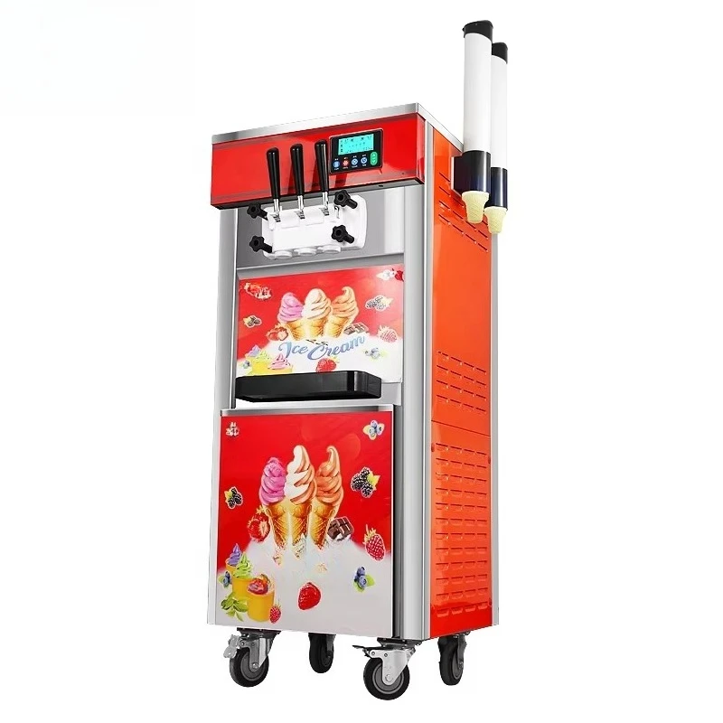 Three Flavor Soft Ice Cream Machine CE Ice Cream Making Machine
Three Flavor Soft Ice Cream Machine CE Ice Cream Making Machine