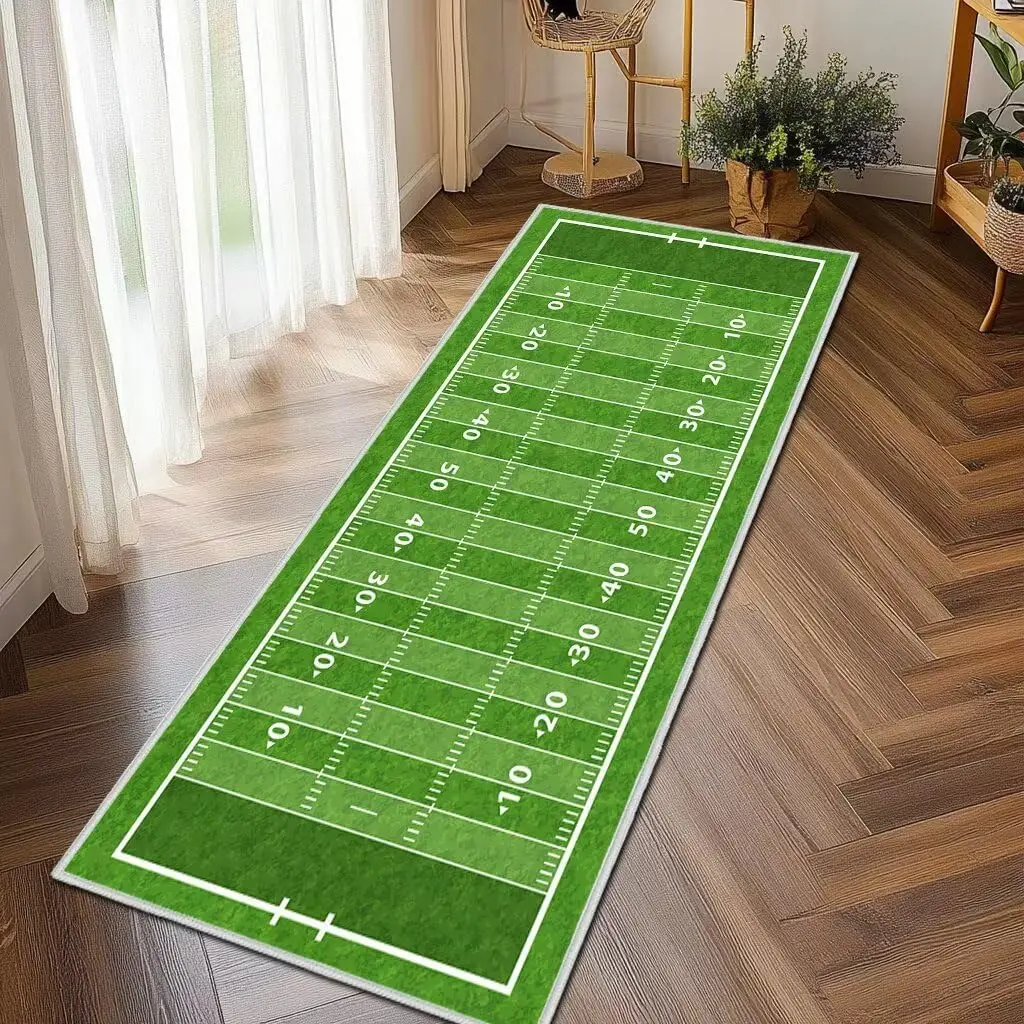 Football Field Themed Kitchen Mat, Non-Slip Washable Durable Floor Rug for Hallway, Kitchen, Bedroom and Entryway Decor
Football Field Themed Kitchen Mat, Non-Slip Washable Durable Floor Rug for Hallway, Kitchen, Bedroom and Entryway Decor