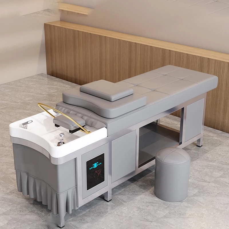 Simplicity Hair Salon Beauty Spa Machine Women's Shampoo Basin Treatment Washing Wash Bowl Mobilier Coiffure Equipment Bed
Simplicity Hair Salon Beauty Spa Machine Women's Shampoo Basin Treatment Washing Wash Bowl Mobilier Coiffure Equipment Bed