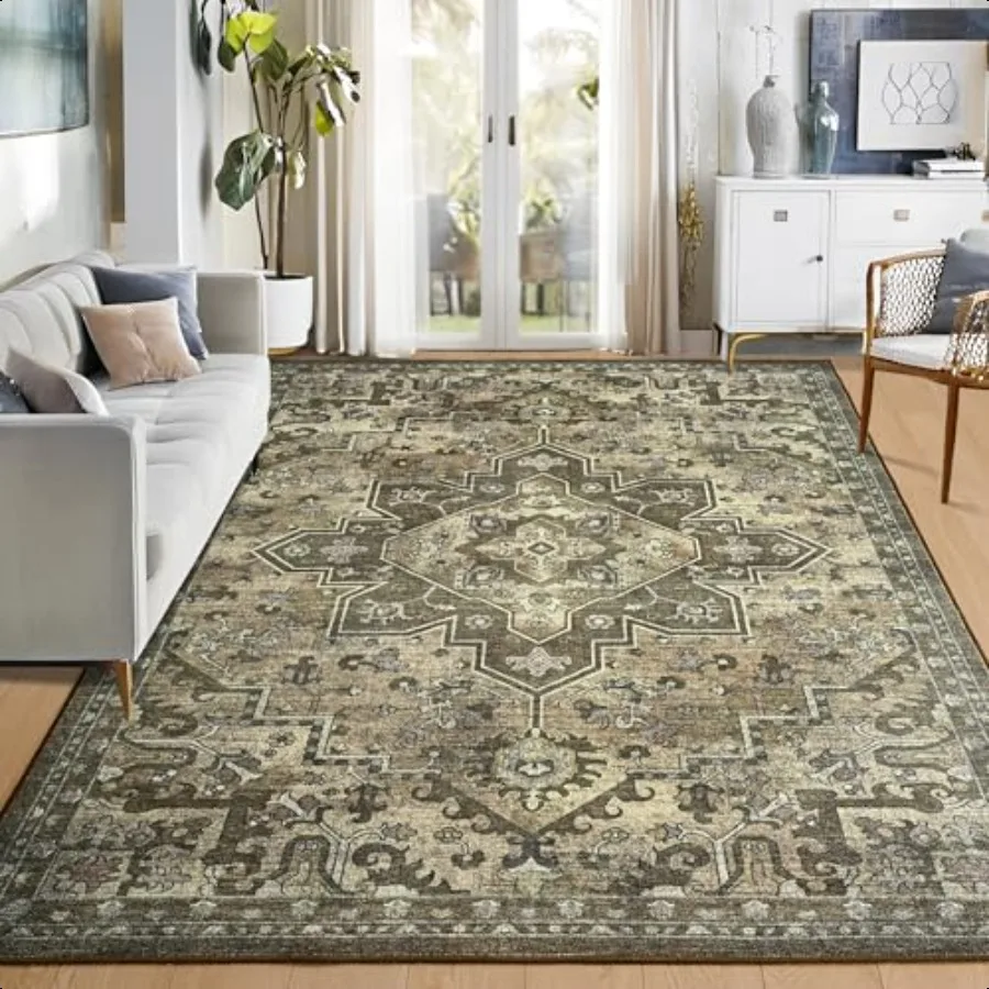 4x6 Area Rugs for Living Room Bedroom hine Washable NonSlip Rug Low Pile Throw Rugs with Rubber Backing Washable Carpet for Di
4x6 Area Rugs for Living Room Bedroom hine Washable NonSlip Rug Low Pile Throw Rugs with Rubber Backing Washable Carpet for Di