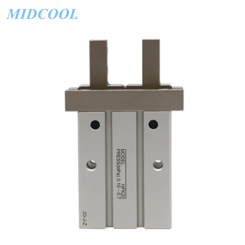 Air Cylinder HFK Series HFK10 HFK16 HFK20 HFK25 HFK32 HFK40 Air Gripper Parallel Style-Ball Bearing Pneumatic Cylinder
Air Cylinder HFK Series HFK10 HFK16 HFK20 HFK25 HFK32 HFK40 Air Gripper Parallel Style-Ball Bearing Pneumatic Cylinder