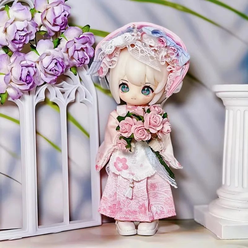 6pcs Nagiyhch 1/12 Points Bjd Mjd Ob11 Clothes Sakura Tea Party Sinic-Western Eclecticism Dress Exquisite Gorgeous Doll Suit Set
6pcs Nagiyhch 1/12 Points Bjd Mjd Ob11 Clothes Sakura Tea Party Sinic-Western Eclecticism Dress Exquisite Gorgeous Doll Suit Set