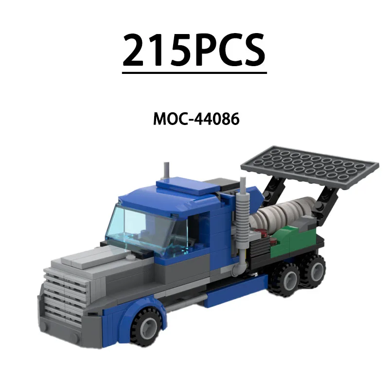MOC-44086 Building Block Jet Truck Model Ornament, 215 Pieces, Children's Educational Birthday, Christmas, and New Year Toy Gift
MOC-44086 Building Block Jet Truck Model Ornament, 215 Pieces, Children's Educational Birthday, Christmas, and New Year Toy Gift