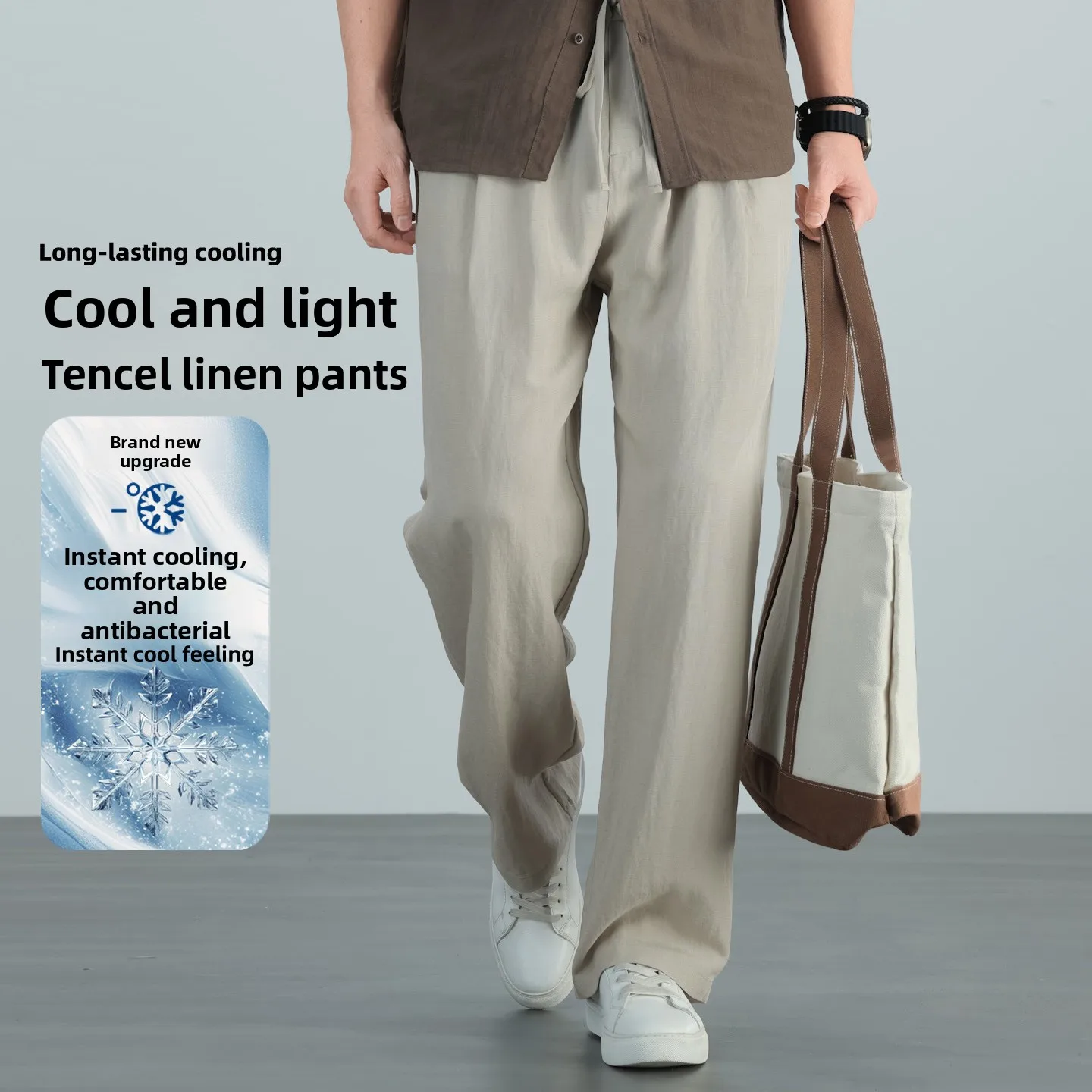 2026 Summer Thin Linen Cool Wide-leg Lazy Casual Pants Old Money Style Versatile Trend Loose Men's Pants Streetwear Men
2026 Summer Thin Linen Cool Wide-leg Lazy Casual Pants Old Money Style Versatile Trend Loose Men's Pants Streetwear Men