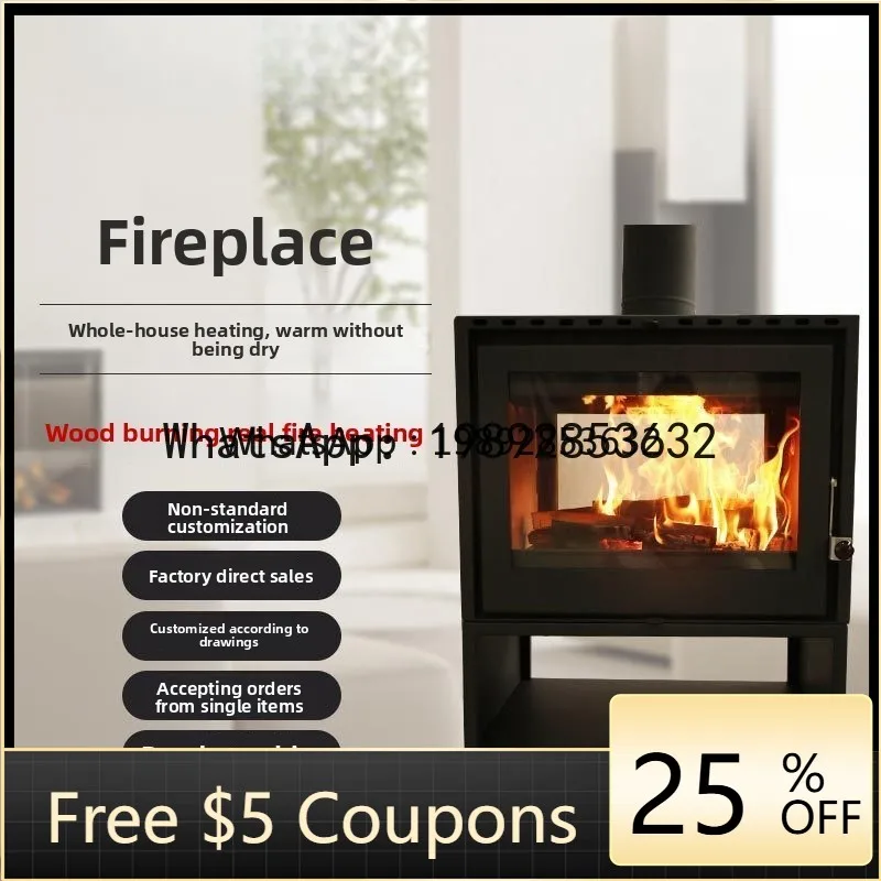 Z1 Carbon Steel Wood-Burning Fireplace for Home Use, B&B, Villa, Living Room Heater, Outdoor Heating Stove
Z1 Carbon Steel Wood-Burning Fireplace for Home Use, B&B, Villa, Living Room Heater, Outdoor Heating Stove